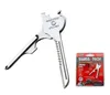 Ny Swiss+Tech 6 i 1 Utili-Key Star Screwdriver Mini Multifunktion Keyring Flat and Lock Glass Screwdriver Bottle Opener Pocket Knife EDC Tool