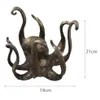 Decorative Objects Figurines Octopus Statue Resin Octopus Sculpture Crafts Octopus Mug Holder Fun Cast Cup Holder Jewelry Holder D239C