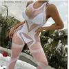 Sexy Socks Plus Size Rhinestone Erotic Hot Bodysuits For Women Fishnet Sexy Lingerie Bodystockings Porno Suit Underwear Mesh Sex Costume Q231122