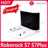 Vakuum Original Roborock S7 Plus Laddningsdock Damm Rengörare Reservdelar Laddningsdocktillbehör 231121