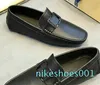 MONTE CARLO MOCASSIN Mocasines de diseñador para hombre Clásico Slip-on Luxurys Vintage Business Botón de metal Marca de cuero Oxfords Vestido Zapato casual para hombres