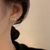 Studörhängen 925 Sterling Silver Zircon Candy for Women Girl Small Fashion Söt Simple Design Jewelry Party Gift Drop Drop