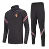 Новейшая ассоциация Sportive de Monaco, футбольные тренировочные мужские спортивные костюмы, комплекты курток для бега, спортивная одежда для бега, футбольный дом K191l