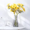 Dekorativa blommor Artificial Flower of Sun and Chrysanthemum Fake Silk Home Decoration El Wedding Celebration 6-Head