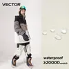 Skiing Suits VECTOR Ski Wear Women Man Hooded Sweater Reflective Trend Ski Wear Thickened Warmth and Waterproof Ski Equipment Ski Suit Women 231122