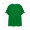 xinxinbuy Hommes designer Tee t-shirt 23ss plaid Serviette tissu Échiquier grille manches courtes coton femmes Noir jaune blanc vert S-3XL