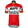 Peut être personnalisé maillot de cyclisme mars Flandria rétro bleu vêtements de vélo porter équitation vtt route ropa ciclismo cool NOWGONOW2470