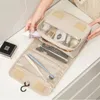 Cosmetic Bags Cases High Quality Women Travel Makeup Toiletries Organizer Bathroom Waterproof Wash Hook Neceser Hanging Storage 230421