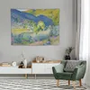 Tapestries PAYSAGE DE LA CHAINE DES MAURES - Henri Edmond Cross Tapestry Room Decorating Aesthetic Bedroom Wall