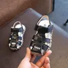 Sandali Neonate Ragazzi Spiaggia Bambini piccoli Scarpe estive Sport casual Muscolo di mucca Fondo morbido Bambino Eur Taglia 21-30