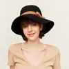 Wide Brim Hats OhSunny Sun Hat Dome Summer Straw UV Protection Wavy Edge Adjustable Beach Fashion Cap For Women HatWide Oliv22