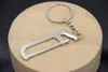 Mini strumento di simulazione Keychain creativa in lega di zinco martello scissors Keyring welching welnch weyring per uomo dono della catena chiave