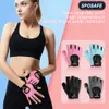 Cycling Gloves 2PcsPair Gym Workout Gloves Men Women Breathable Cycling Gloves for Fitness Training Weightlifting Hanging Pull Ups Climbing J230422