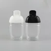 30ml hand sanitizer empty PET plastic half round bottles children carry cute portable disinfectant water bottle Flttq