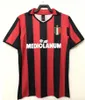 06 07 Retro Shirts Soccer Jerseys 90 91 95 96 97 Gullit 01 02 03 12 14 15 09 10 Maldini Van Basten Football Kaka Inzaghi Pirlo Shevchenko Baggio Milano Vintage Classic