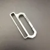 Keychains Titanium Belt Clip Keychain 2023 Hoge kwaliteit en ontwerp luxe geschenk sleutelringhouder Quick Release Integrated ClipKeyChains