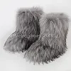 GAI GAI Designer Stiefel Winter Fuzzy Boot Frauen Pelzschuhe Flauschiges Fell Schnee Plüsch Futter Gummi Flache Damen Outdoor Warme Damenschuhe Australien Booties GAI