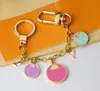 High Quality Fashion letter Design Brand Keychain Charm Key Rings for mens and women party lovers gift Keyring jewelry