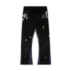 Meichaogao Street Los Angeles Dept Ink Splashing Graffiti Hand-painted Loose Pants Patchwork Men's and Women's Fashion