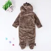 Pigiama Pigiama per bambino Autunno e Inverno Little Elk Coral Velvet Infant Creeper Clothing 01 Year 231122