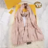 2021 Mode Bandana Lettres de luxe Imprimer Foulards Femme Marque Cachemire et Foulards en soie pour femmes 8colors grande taille Châle hijab High qu Qjqh