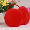 Muffy do uszu Zimowe sztuczne futra Earmuffs Solidne kolory Ucha cieplejsze Plush Duża pokrywa z grubą kobietą obrońcą 231122