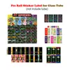 Empty 2020 Presents Kurupts Moonrock Real Pre roll Sticker Labels 30 Design With 115mm Glass Tubes OEM Private Logo Size 2020 Future Backwoods Zkittle