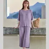 Vêtements de nuit pour femmes Pijama Mujer décontracté à manches courtes Capri pantalon costume lâche Modal printemps été pyjamas pour femmes vêtements de maison