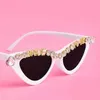 Sunglasses Carnivals Party Bachelor Sunglasses Bride To Be CatEye Shape Frame Girls Hangings Nose Glasses Rock Sunglasses Woman J230422