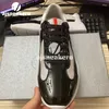 Men America Cup XL Leather Sneakers عالية الجودة براءات اختراع لبراءة اختراع مدربين مسطحين أسود شبكي من الدانتيل أحذية غير رسمية