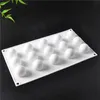 Baking Moulds 3D Silicone Molds Mini Truffle 15 Hole Round Ball Shaped Baking Moulds Cake Mold for Dessert Muffin Brownie Pudding Jello 230421