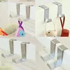 Hooks & Rails Key Accessories Cloth Multifunctional Bag Holder Living Room Stainless Steel Kitchen Cabinet Wall Hanging Door Hook