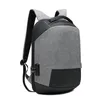 Backpack 2023 Fashion Travel Women Men for Laptop Bag 15.6 "USB Charge grote capaciteit Anti Diefstal Schooltas Lock Manne