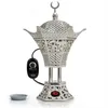 Arabiska elektriska rökelsebrännare laddare bärbara Bakhoor -brännare med justerbar timer Ramadan Home Decorati Fragrance Lamps276x