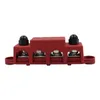 All Terrain Wheels M8 DC 48V 250A 4 Terminal Studs Busbar Power Distribution Block Box Car Rv Marine Cable Organizer