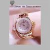 Relojes de pulsera para mujer, relojes de lujo con diamantes de marca famosa, vestido elegante, reloj de pulsera de cuarzo con diamantes de imitación para mujer, relojes femeninos