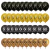 Party Decoration 40Pcs Black Gold 30 40 50 60 Year Birthday Latex Balloons For Adult 40th Decor Women Men 30th Anniversary Supplie