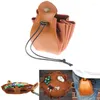 أكياس التسوق محمولة متعددة الوظائف PU Dice Bag Bag Bag Cable Cable Cable Case Ring Ring Enring Encl