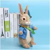 Outros suprimentos de festa festiva 11,5 / 30cm Páscoa 3 Estilo Peter Rabbit Boneca de pelúcia Bichos de pelúcia Brinquedo para presentes Drop entrega Home Gard Dhwwp