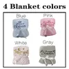 Blankets Swaddling Personalised born Baby Blankets Swaddling Stroller Bed Crib Sleep Cover Blanket Infant Bedding Swaddle Wrap Baby Gift 230421