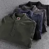 Sweat-shirts à capuche pour hommes, manteau rembourré en cachemire pour hommes, pull à col tendance en pur coton, automne et hiver, pulloverL231122