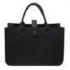 Shopping Bags Handbag Women's 2023 Large Capacity Open Fashion Felt Designer Tote Woven Bag Shop Online China