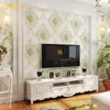Papel tapiz de jardín de tela no tejida europea 3D de 10M, espejo americano, flor, dormitorio, sala de estar, TV, papel de pared de fondo 264v