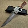 Coltelli da caccia da campeggio Ak47 coltello tattico militare pieghevole da combattimento coltello da caccia da campeggio sopravvivenza coltelli in legno manico coltello da tasca esterno luce a led