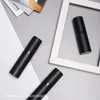 Bouteilles vides en plastique givré noir comme pompe de pulvérisation, distributeur sans air de 15ml 30ml 50ml pour liquide/Lotion cosmétique Glkbi