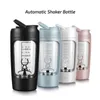 Vattenflaskor USB Electric Protein Shaker Bottle Portable 1200mAh Uppladdningsbar Blender Cup Multianurpose 650 ml Mixing Cups for Fitness Workout 231122