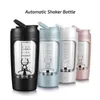 Bouteilles d'eau Bouteille de shaker de protéines électrique USB Portable 1200mAh Tasse de mélangeur rechargeable Tasses de mélange polyvalentes de 650 ml pour l'entraînement de remise en forme 231122