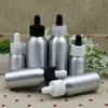 30ml 50ml 100ml alumínio e líquido reagente pipeta garrafas olho conta-gotas aromaterapia óleos essenciais perfumes garrafas tkjhf