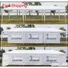 Vinyl tarp 10x30ft 8 side 2 문 야외 캐노피 파티 웨딩 텐트 흰색 3x9m 전망대 파빌리온 Spi Qyleol Bdesports187L