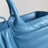 Designer boodschappentas 30 cm luxe tas met bovenhandvat 10A spiegelkwaliteit draagtas schoudertas van kalfsleer dames composiet tas met doos B97V